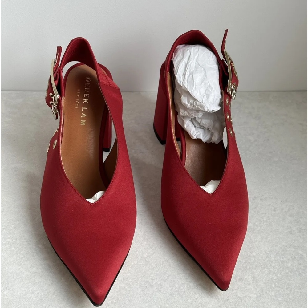 DEREK LAM- Debbie H. Slingback Block Heel RARE!